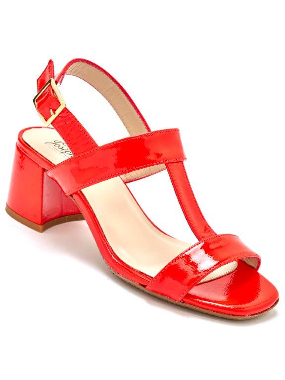 Sandale stylée rouge - Emma & Joséphine
