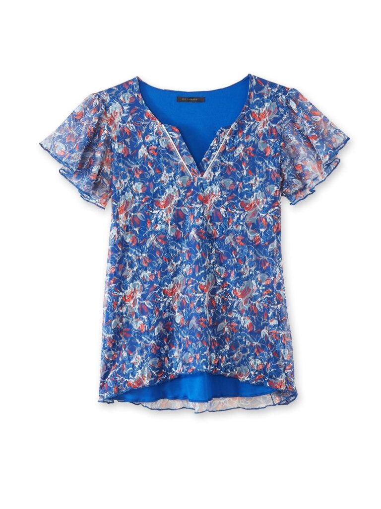 Tee-shirt-fond-bleu